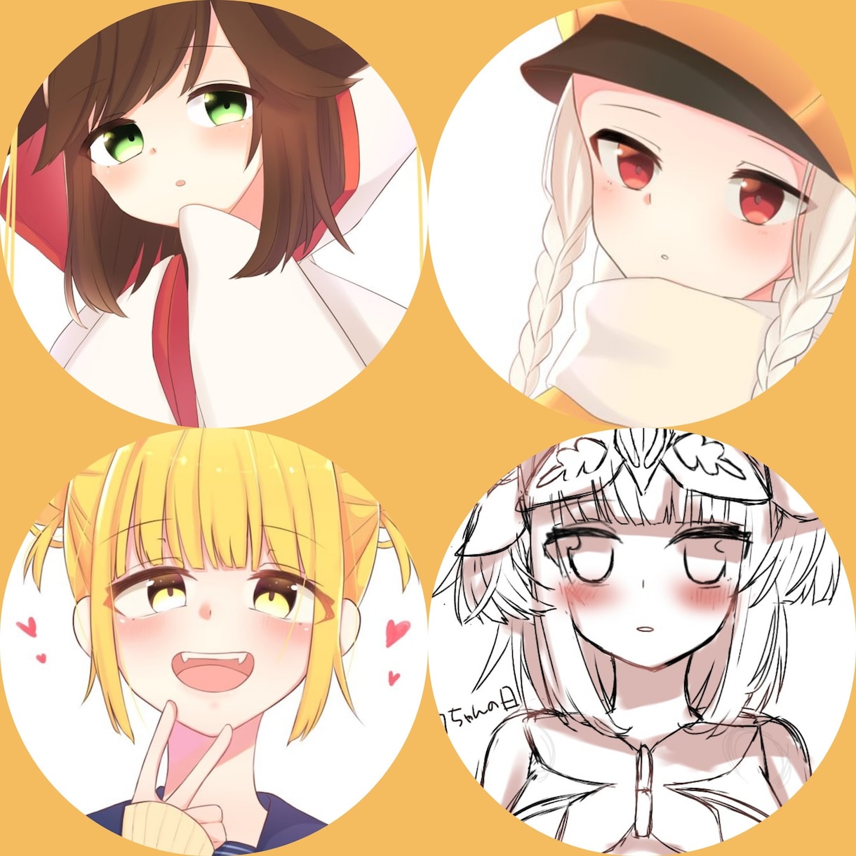 かわいい萌イラスト描きます アイコン、ヘッダーだけではなくサムネイルや立ち絵なども！ イメージ2
