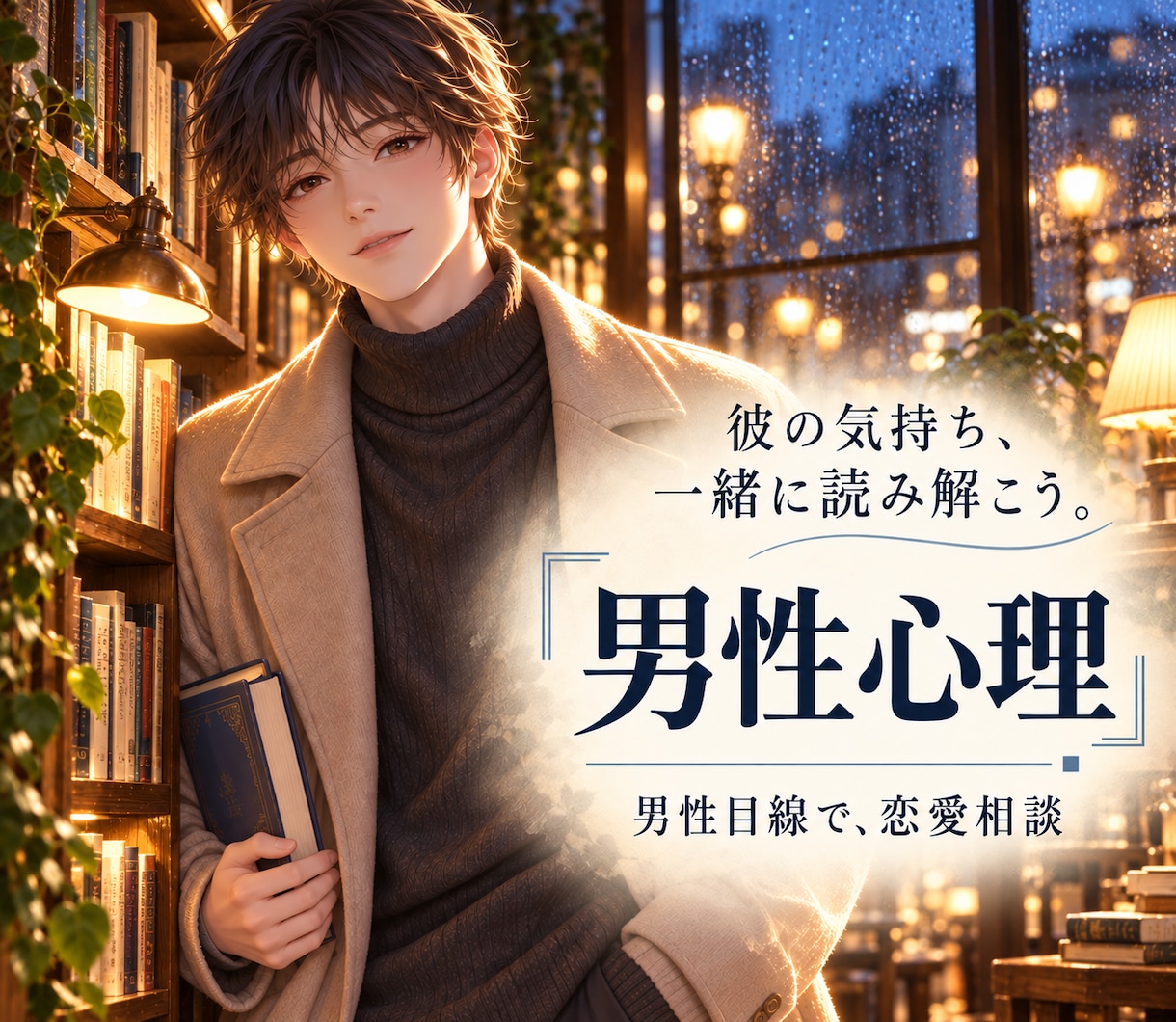 男性心理♦️彼の本音を一緒に読み解きます そのひと言、その沈黙。彼は何を想ってる❓恋のお悩み聞きます イメージ1