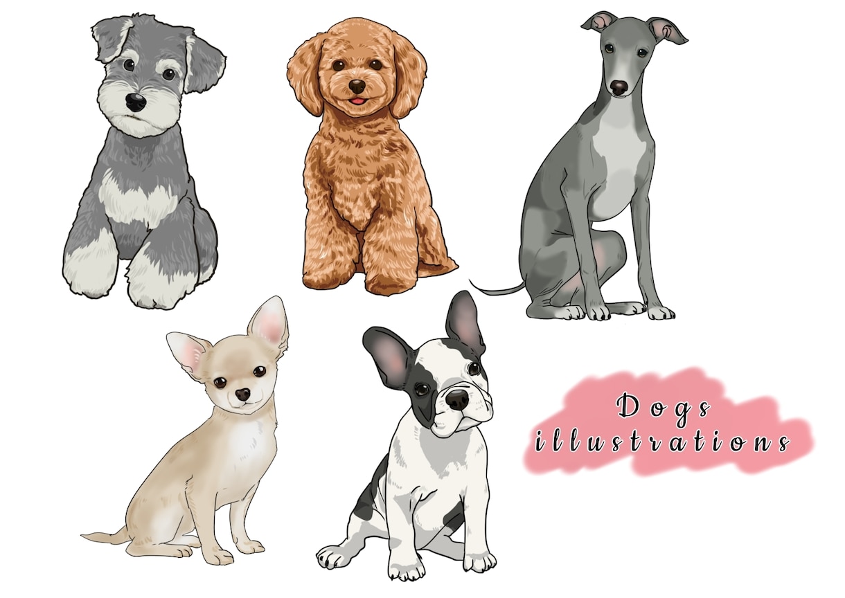 リアルなタッチで動物のイラストを描きます 【商用可】スマホの壁紙、SNS用やアイコン、挿絵にどうぞ！ イメージ2