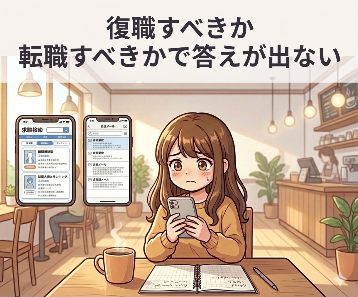 公認心理師が休職中の不安と今後の相談にのります 復職？転職？回復してきたけど次の一歩が怖い方の相談室 イメージ7