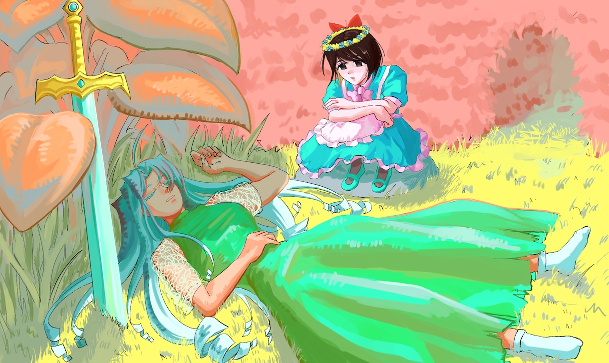 魅力的な作画で個性豊かな作品えをお届けします 他にないキャラクターデザイン力生きた線と色彩が武器です イメージ1