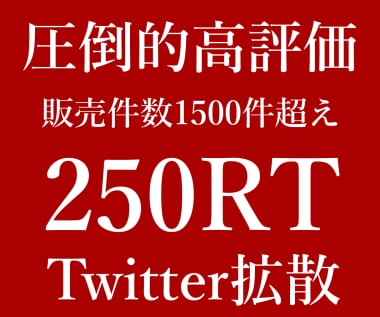 Twitter拡散！250RT 以上まで拡散します Twitter圧倒的拡散力！100万人を超える大規模な宣伝！ イメージ1