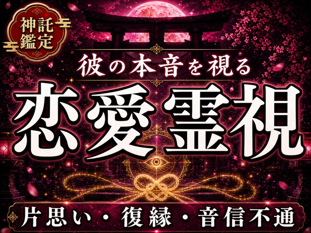 彼の本音と縁の詰まりを神託霊視で読み解きます 片思い・復縁・LINEブロック・相性｜恋が動かない原因は？ イメージ1