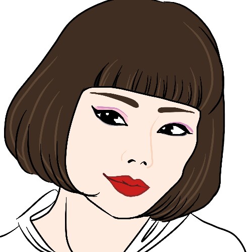 データを参考にし似顔絵を描きます SNSの看板のアイコンやヘッダーにすると公式感がアップ！ イメージ6