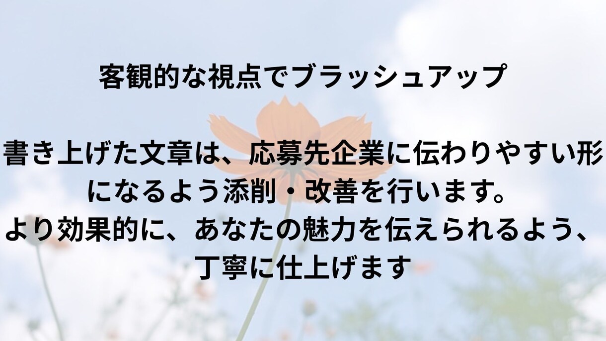 職務経歴書・志望動機・自己PR作成支援します あなたの強みを引き出し、採用担当者に届く文章に イメージ4