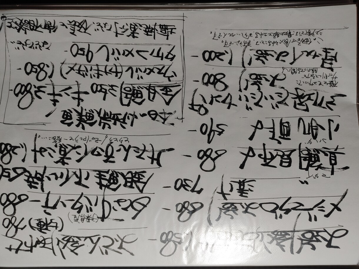 飲食店の筆ペンメニュー書きます 飲食店のメニューにお困りでは、ないですか？ イメージ6
