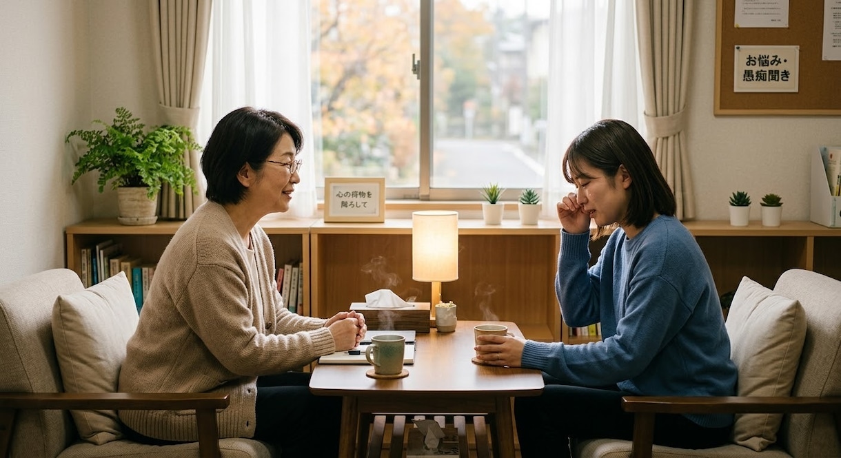なんでもお悩みや愚痴聞きます 相談、愚痴をよくされる私が、あなたの悩みや愚痴をききます イメージ1