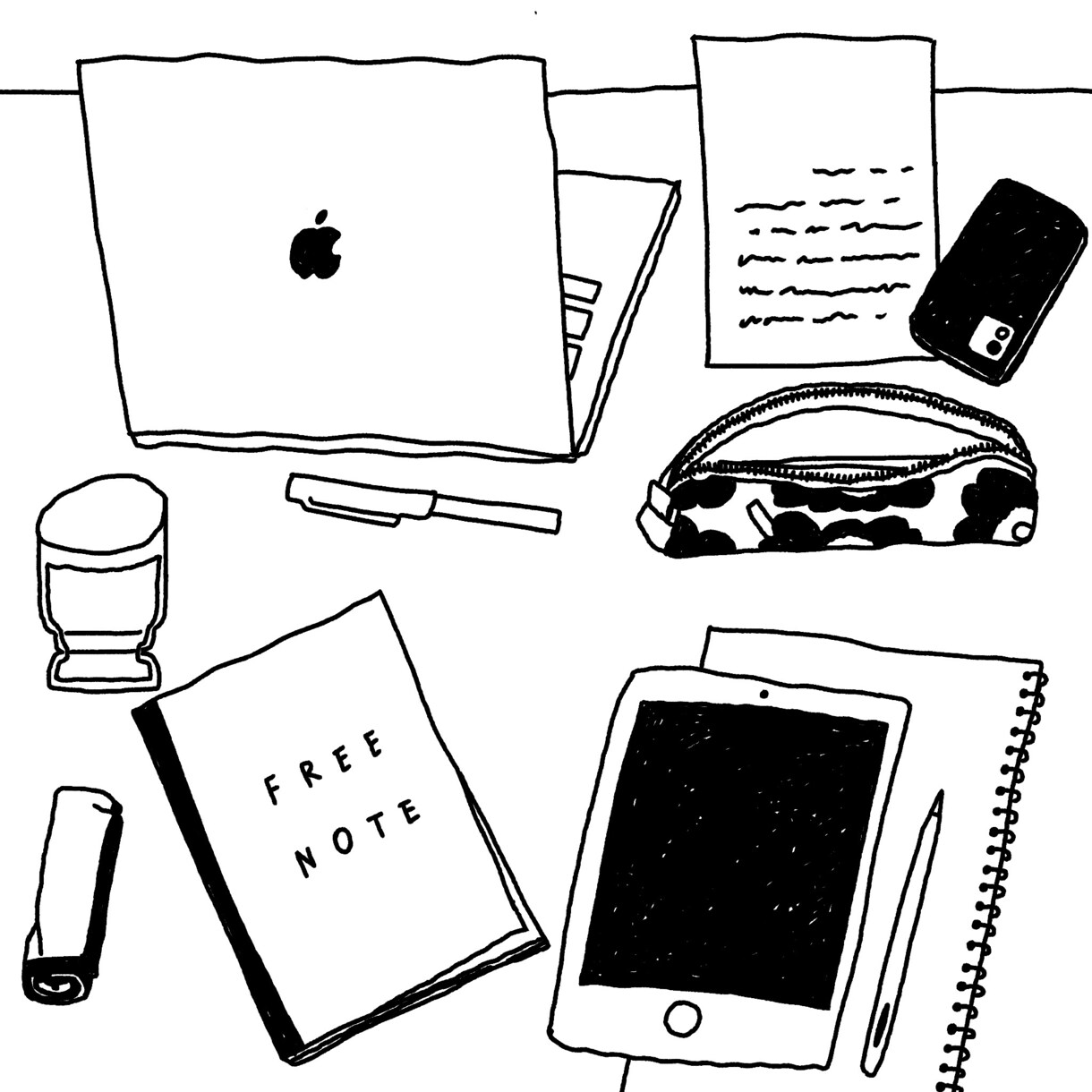 お急ぎの方必見！　手書き風イラスト描きます webサイトやメニュー、アイコンなどにご使用いかがですか？ イメージ5