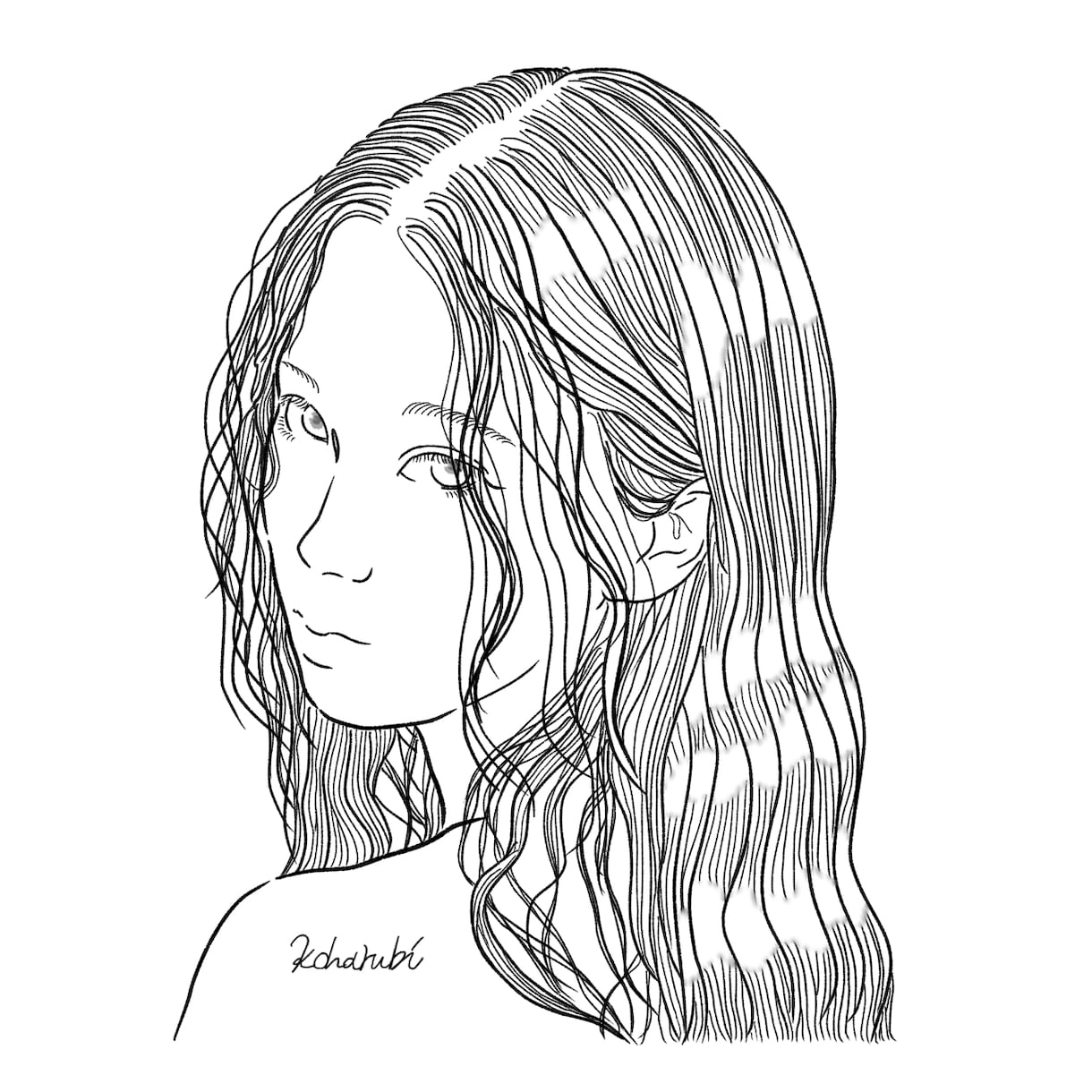 お写真をもとにイラストを描きます あなたの思い出をお手頃価格でもーっと素敵なものに！ イメージ2