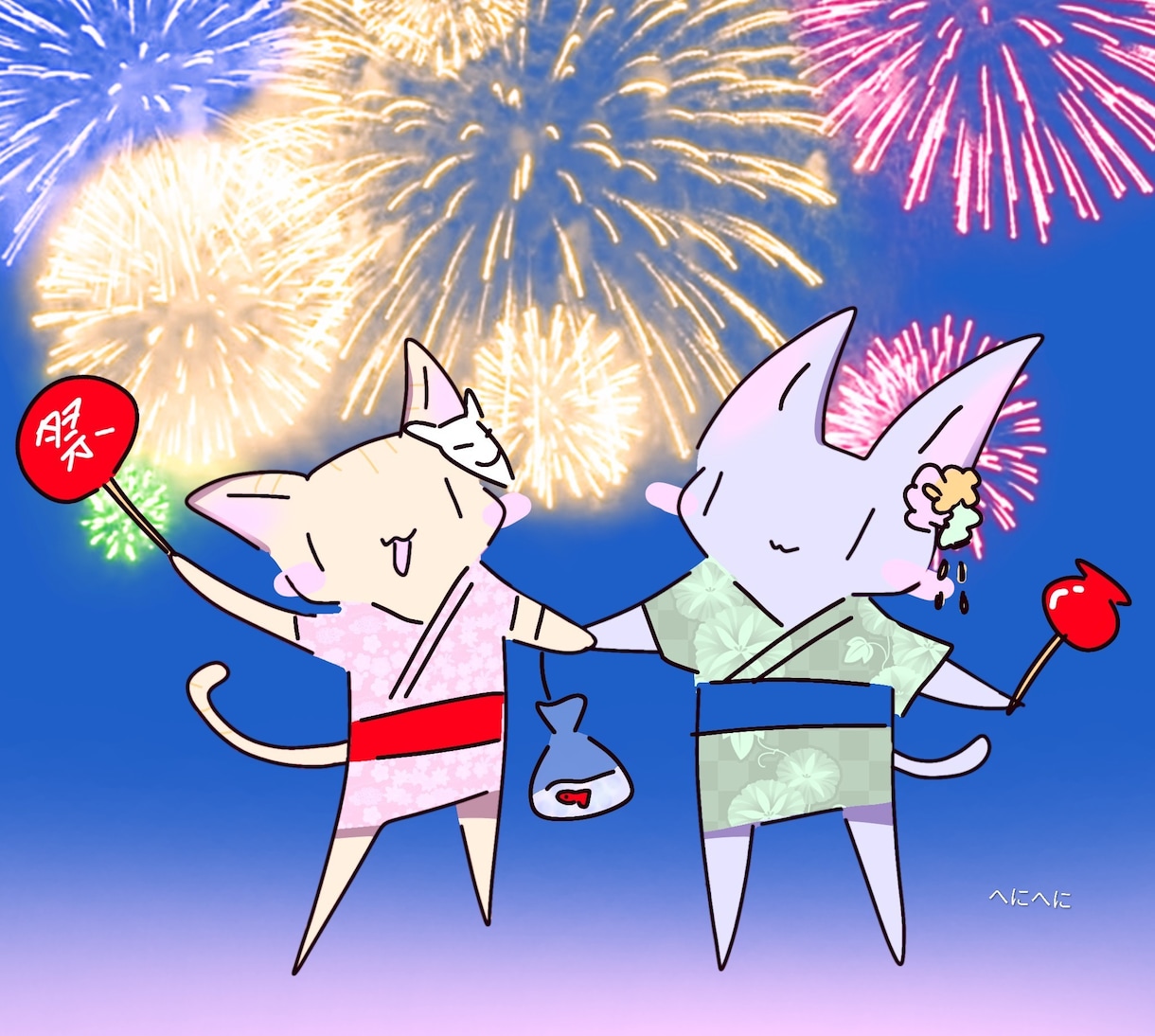 疲れたあなたへ癒しゆるかわ動物8枚イラスト描きます ゆるかわデフォルメイラスト8枚描きます！ イメージ3