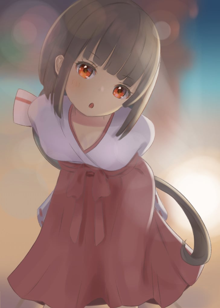 制服や巫女服等の女の子のイラスト依頼承ります かわいくも、どこか儚かったり切なかったりする女の子描きます。 イメージ3