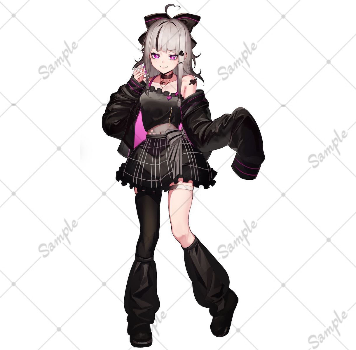 かっこいいキービジュやキャラデザなど描きます お好みのオリジナルキャラクターで描きます イメージ9