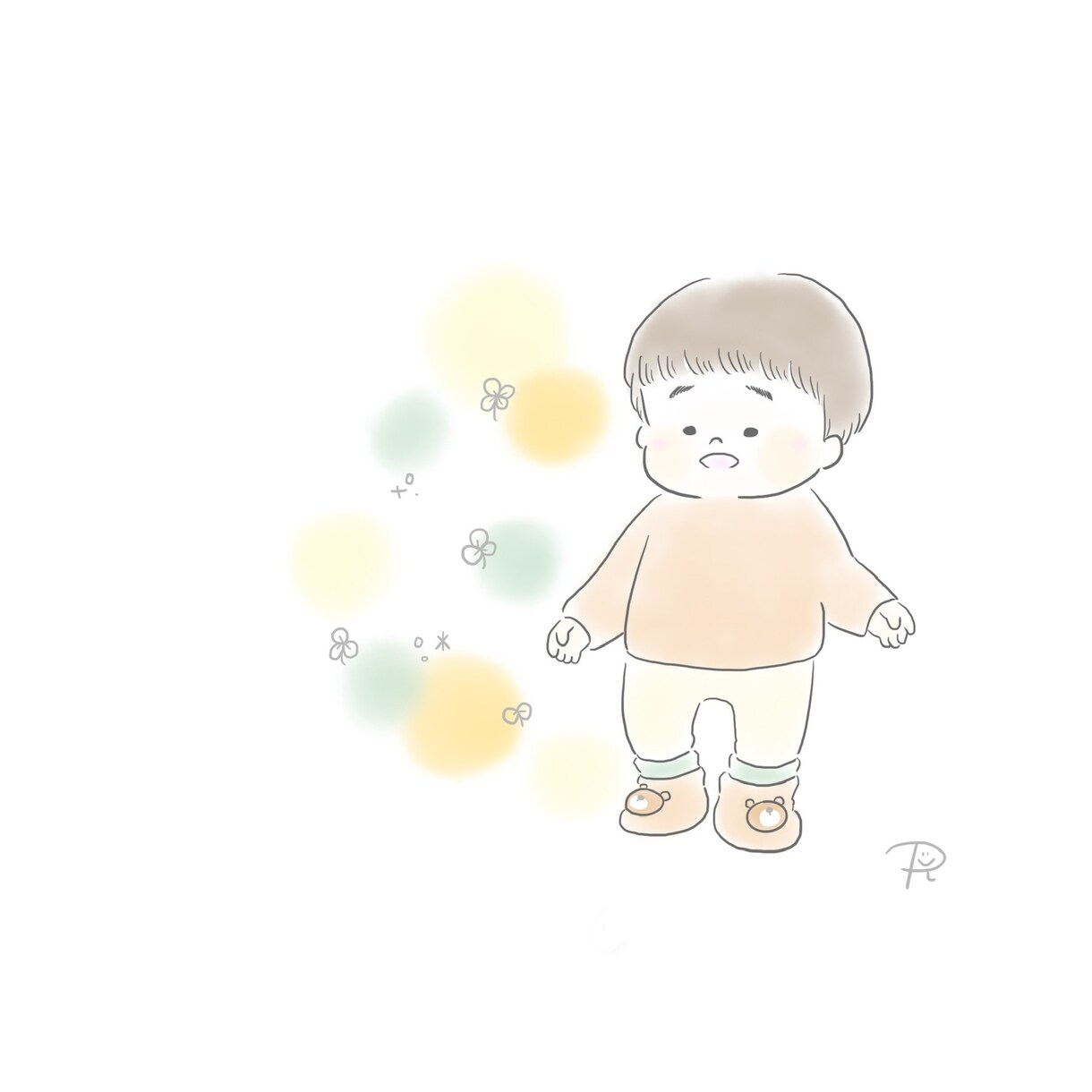 可愛くデフォルメした似顔絵アイコンをお描きします ふんわり優しいタッチに仕上げます☆ イメージ5