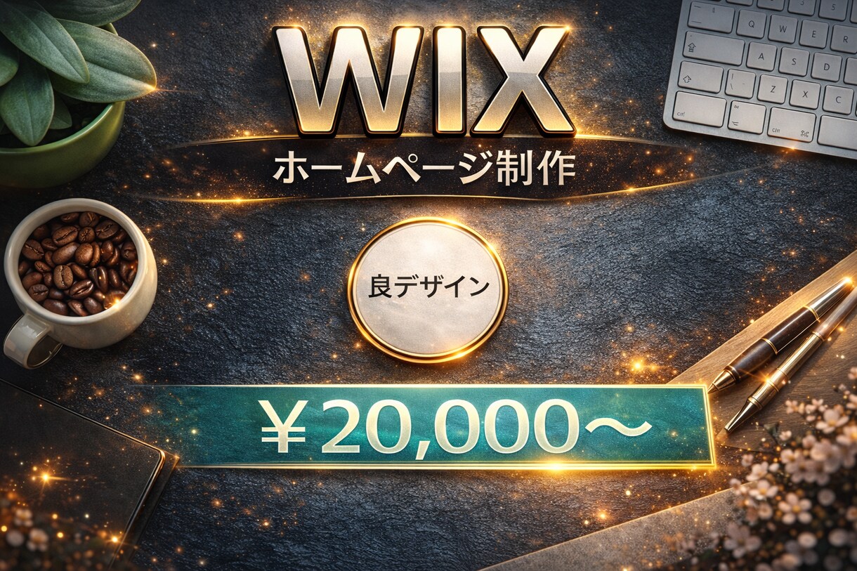 WIXにてHP作成承ります 個人事業主・新規開業の方々！！ イメージ1