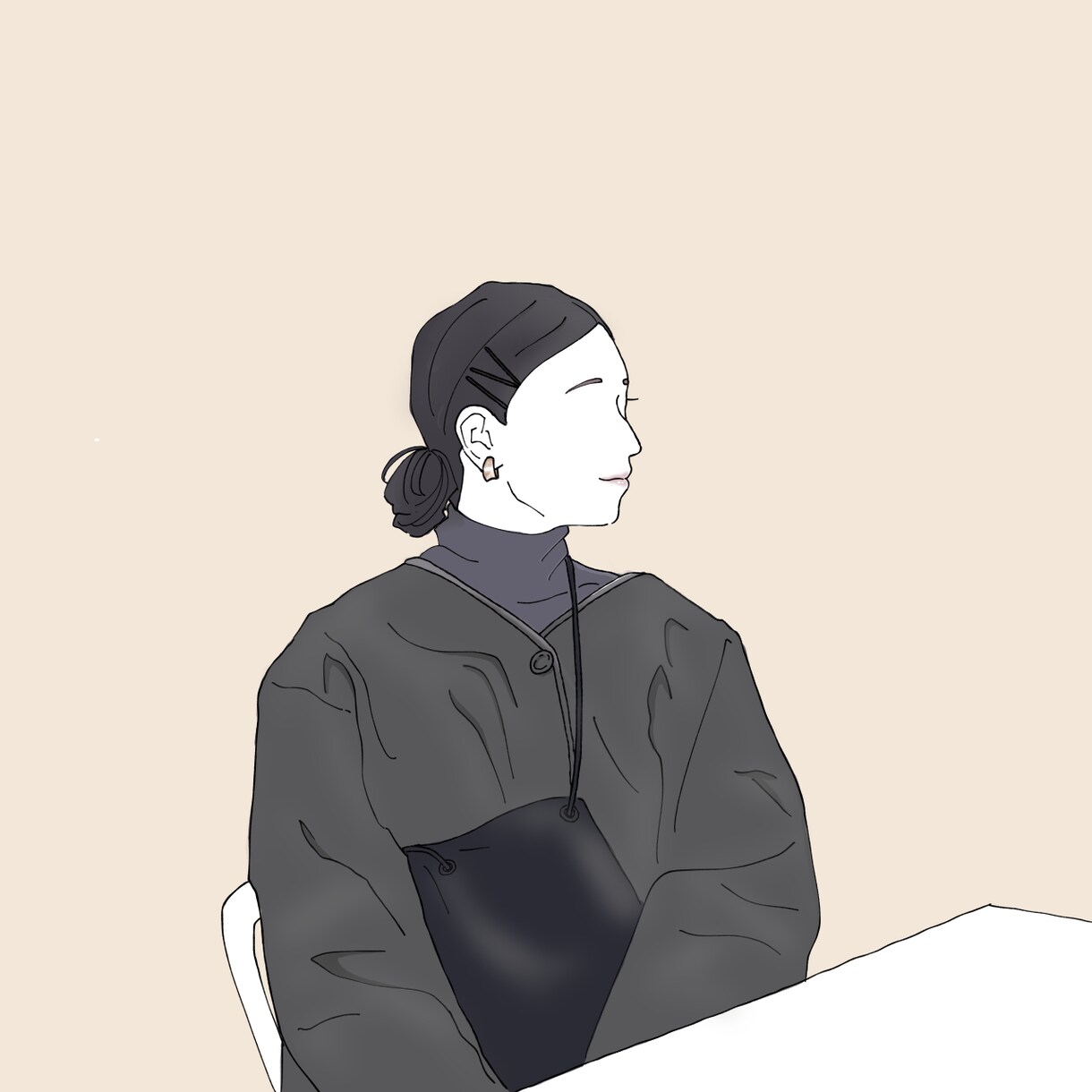 お写真から似顔絵イラスト作成します お気に入りの写真や思い出をイラストに！アイコンにも◎ イメージ6