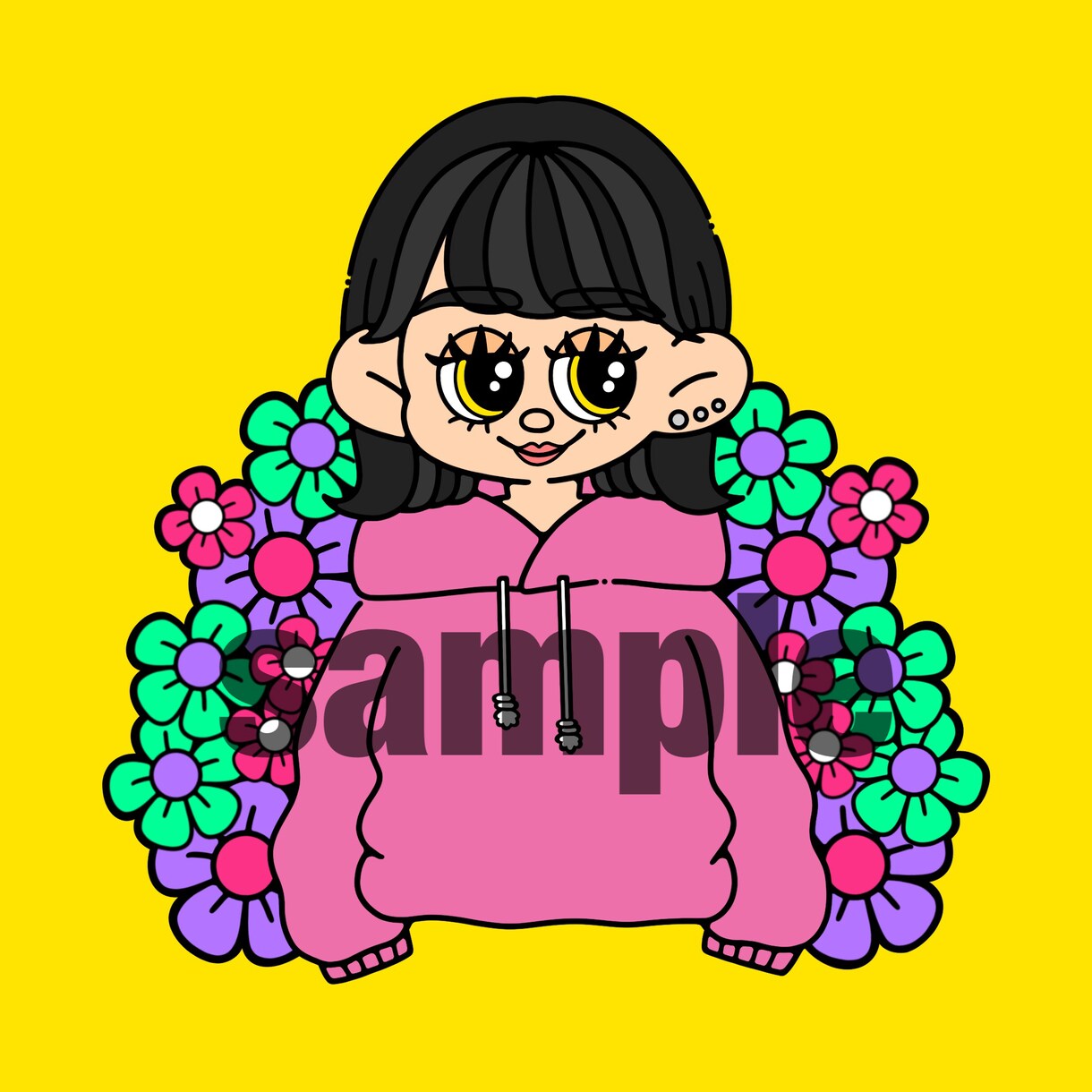 イラストお描きします アイコンやプレゼントにいかがですか☻❁ イメージ3