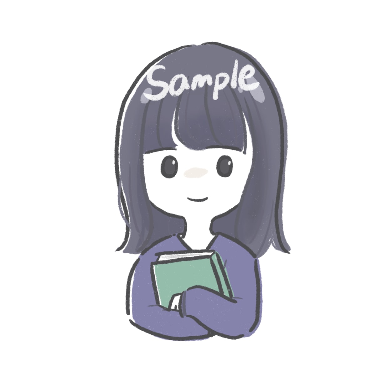 ゆるく優しめのイラスト描きます シンプルなSNSアイコンやカットイラストなどをお探しの方に イメージ2