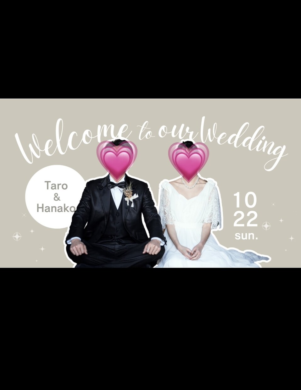 最短当日！式に合わせたOPムービー制作します 雰囲気に合わせた結婚式OPムービーを最短当日でお渡しします イメージ1