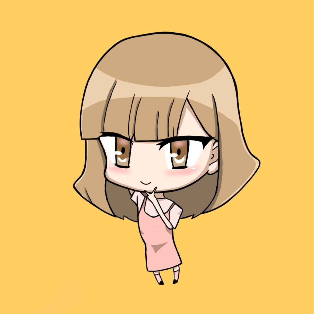 商用利用OK！かわいいデフォルメイラスト描きます アイコンにちょうど良いちびキャラ描きます。 イメージ5