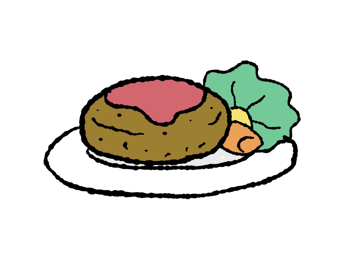 商用利用OK！可愛い食べ物のイラストをお描きします ⭐︎手描きでほのぼのした雰囲気です。挿絵やアイコンに♪ イメージ2