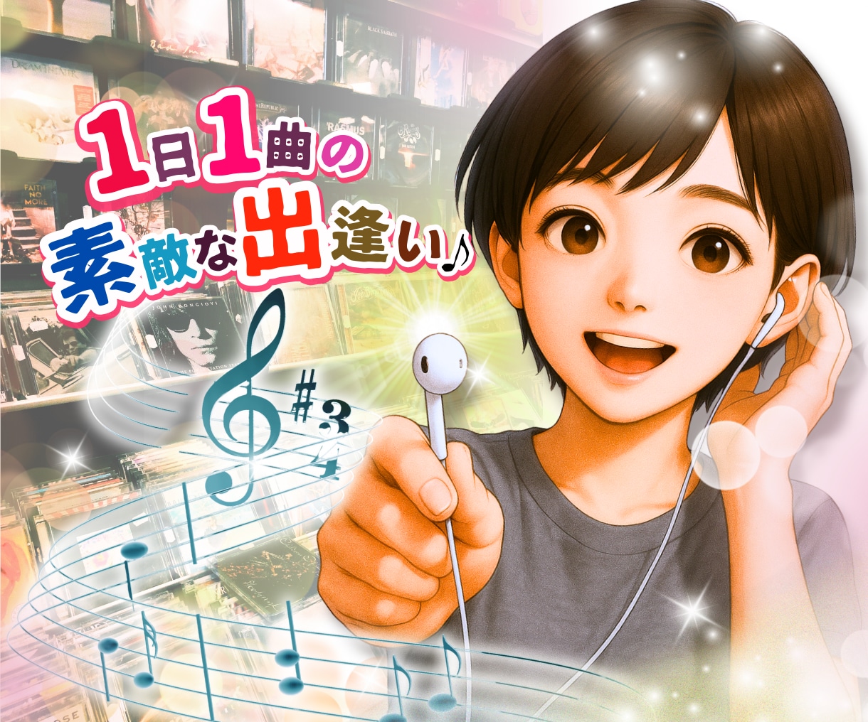 ３０日間あなたへお勧めの一曲を心を込めて選びます 招待制⭐︎ラジオ配信のリスナーになるワクワクの３０日間 イメージ1