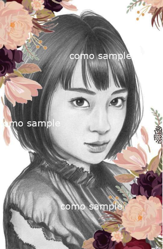 ハイクオリティな似顔絵を鉛筆デッサンで手描きします ♪精密描写＊ウェルカムボード＊記念プレゼント＊アイコンなどに イメージ7