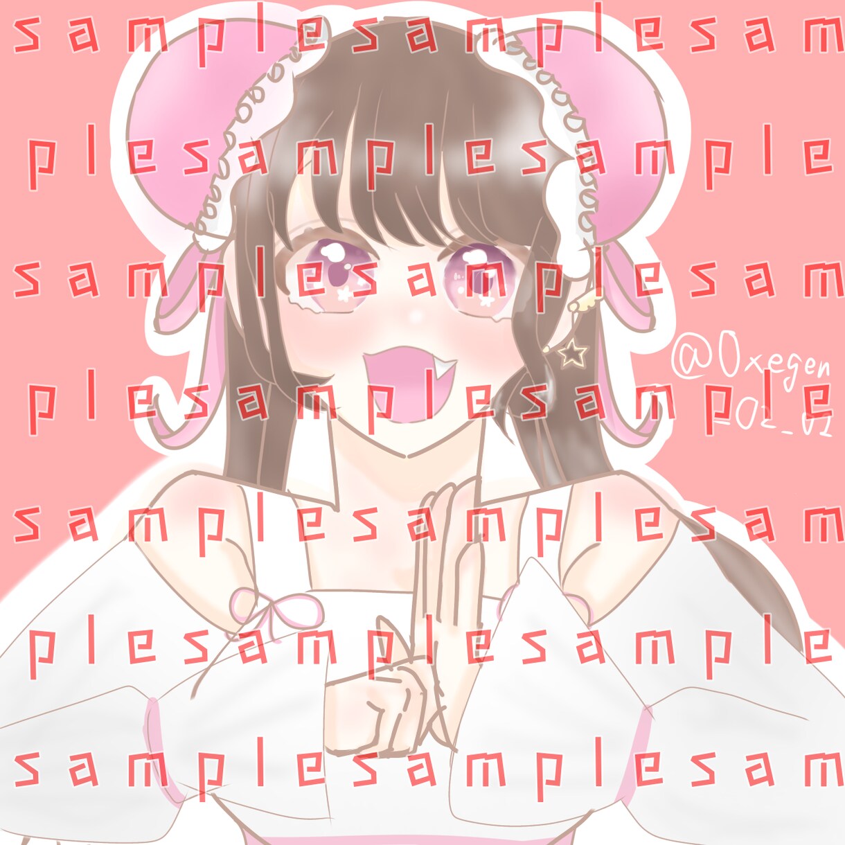 アイコン・夢絵・サムネ等様々なイラストを描きます リクエストしてくれた絵柄でかけます！！ イメージ1