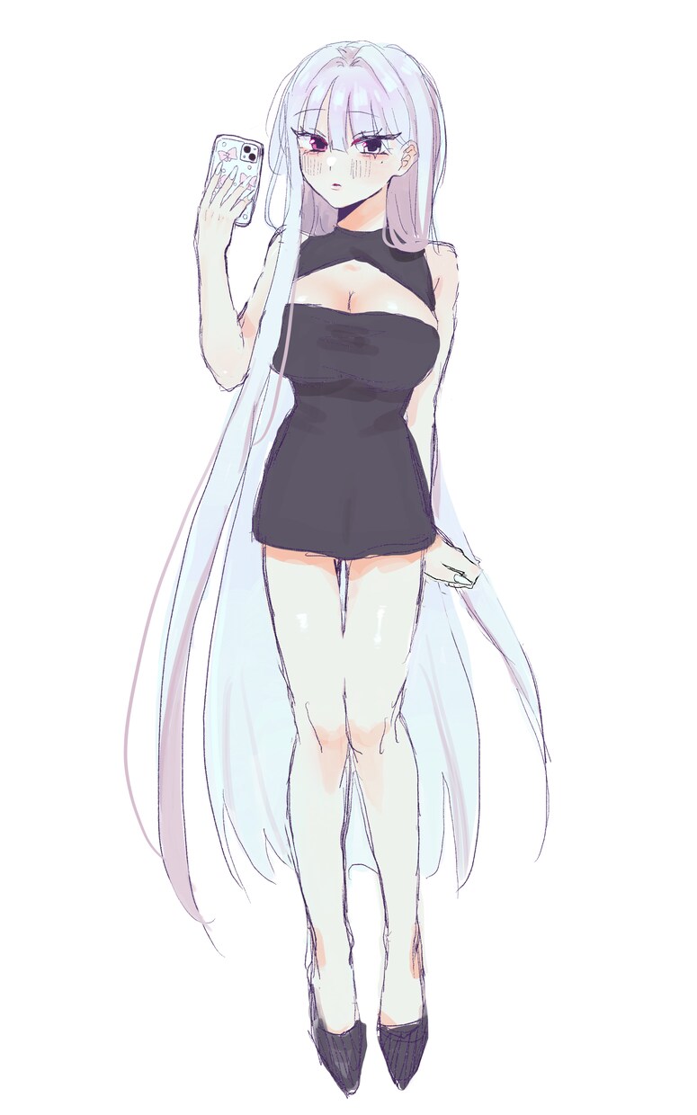簡易立ち絵イラストを描きます 簡易でありながらも丁寧に！装飾もなるべく省略せずに描きます。 イメージ1
