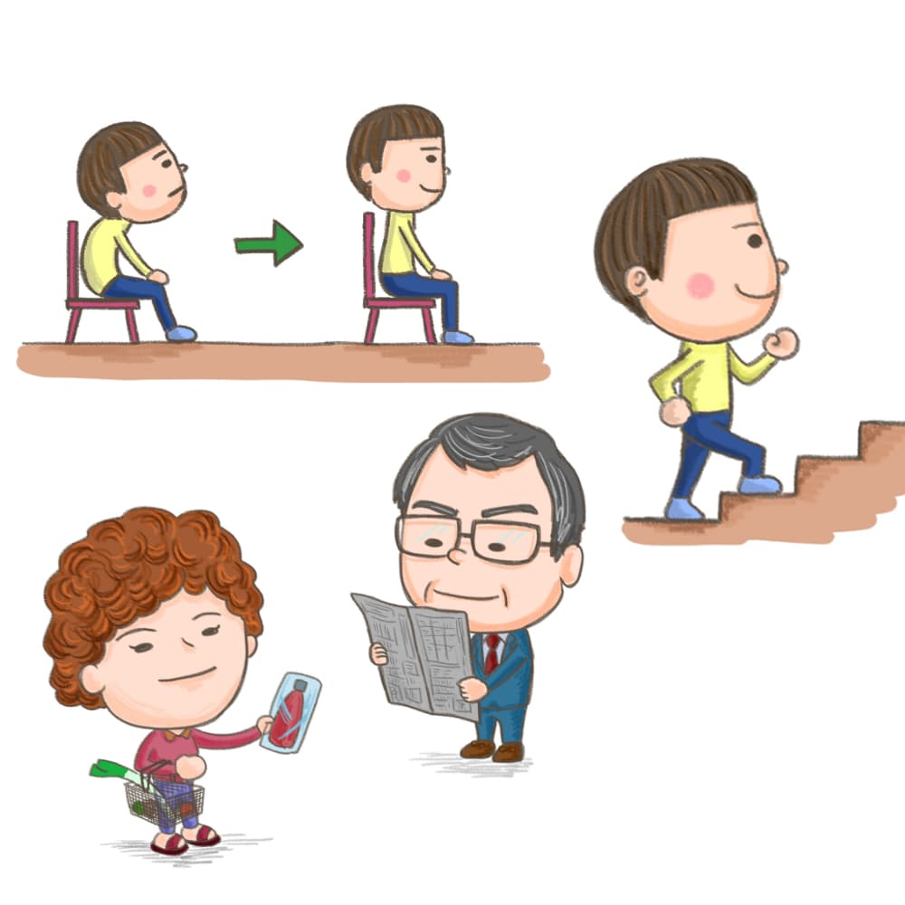 シンプルなゆるゆるイラスト描きます 人物、動物、何でも★web挿絵やチラシなどに イメージ6