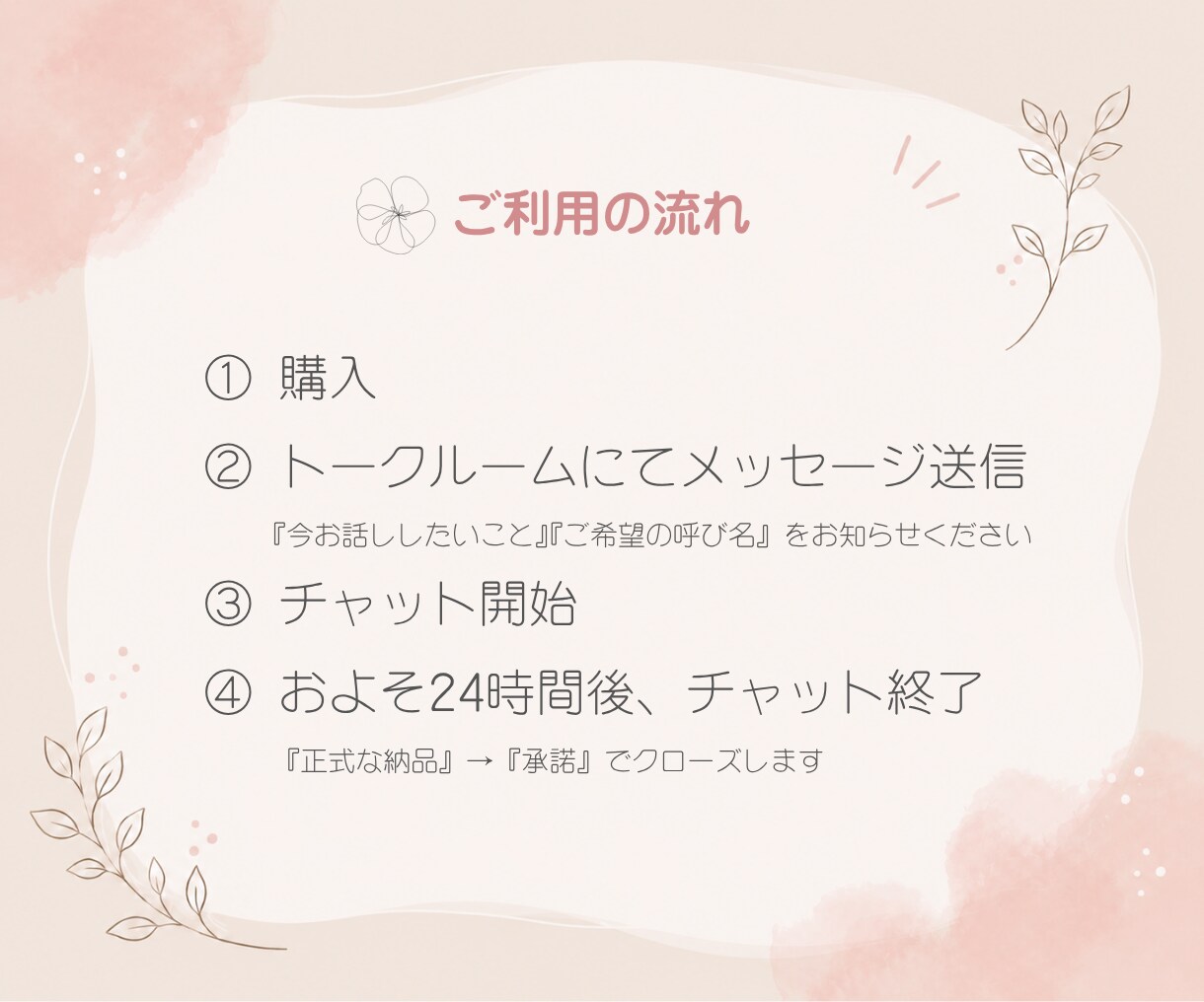 解決しなくてOK｜愚痴・悩みを否定せず聞きます 24時間チャット｜そのままの気持ちを安心して吐き出せます イメージ6