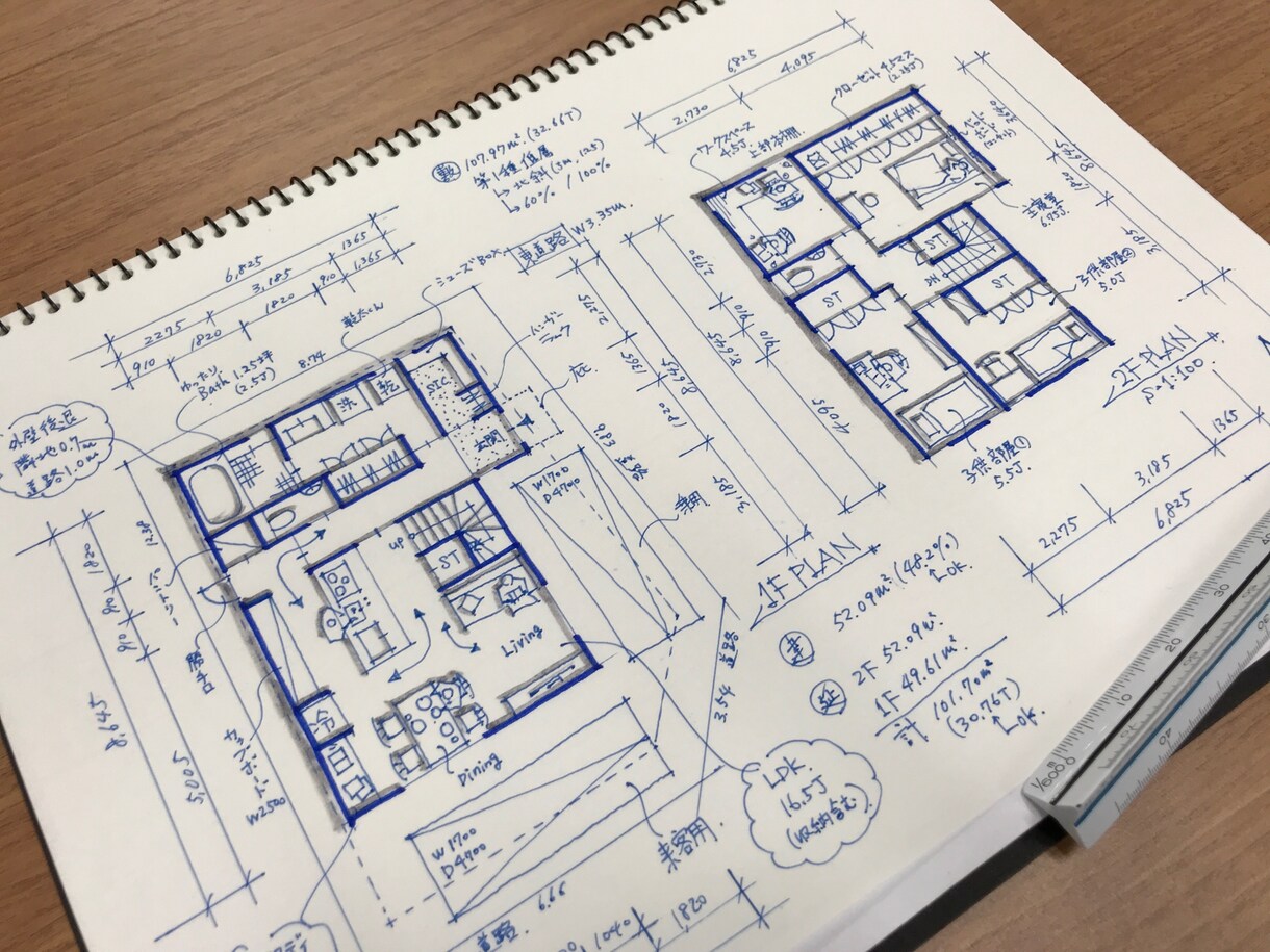 一級建築士が住宅間取りを納得いくまで提案作成します ラフ提案無制限！！早い返信&スピード提案を売りにしてます！ イメージ7
