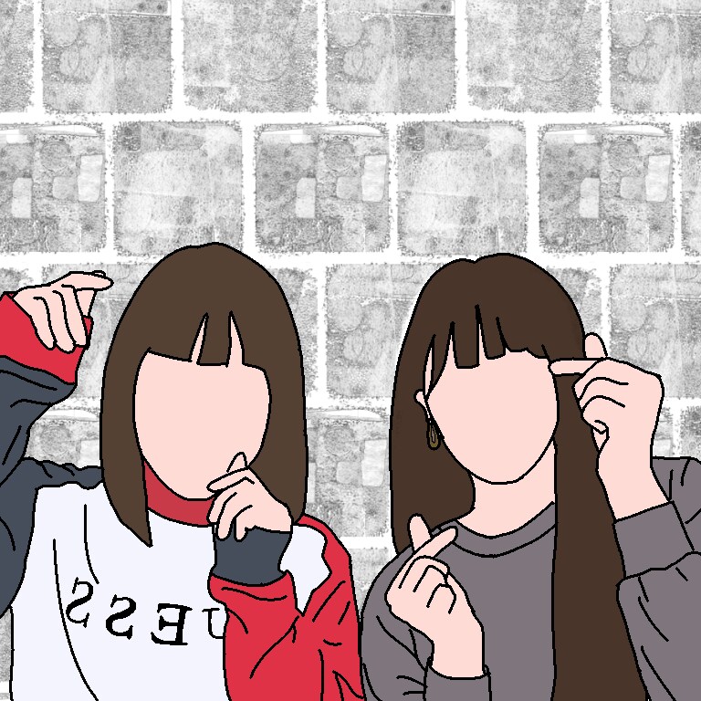 SNSのアイコン作ります プリや写真などに写っている人を顔なしでイラストを描きます イメージ2