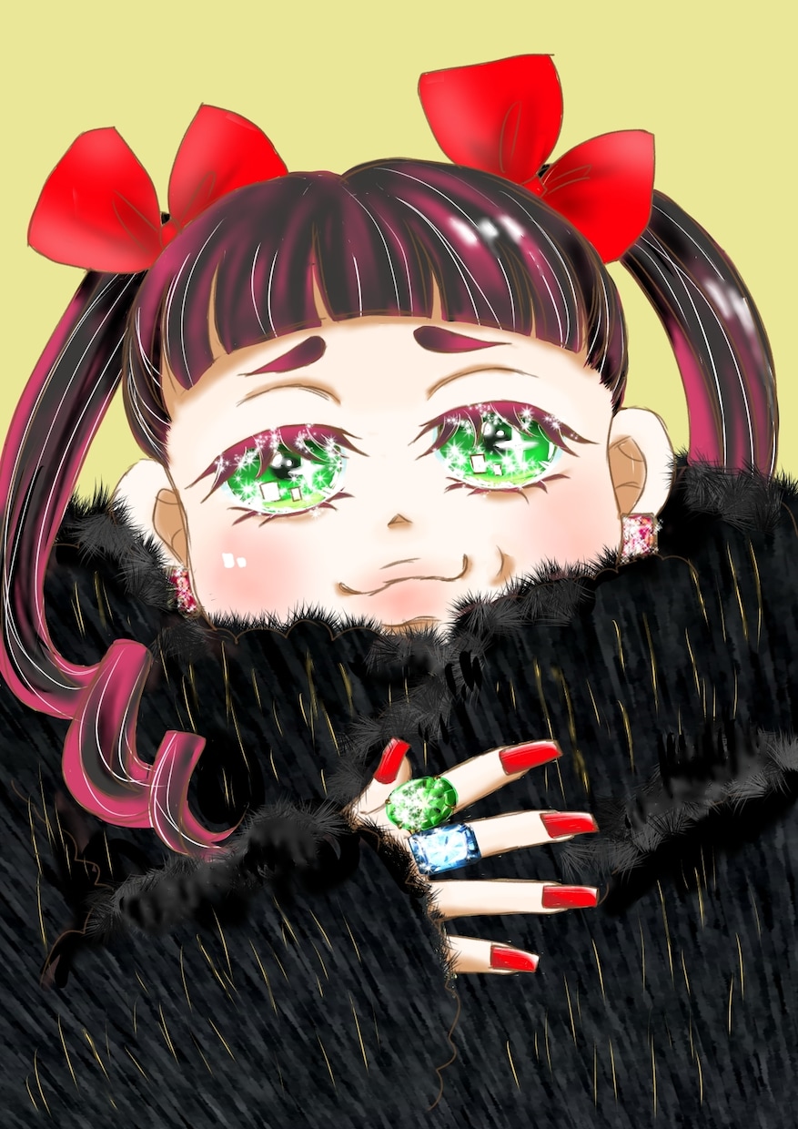 レトロかわいい人物イラスト描きます アナログ風のタッチで昭和っぽくエモいアイコンはいかがですか イメージ10