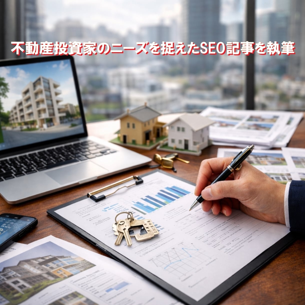 不動産投資家のニーズを捉えたSEO記事を執筆します 初心者から上級者まで検索で見つかる専門的な投資情報で信頼構築 イメージ1