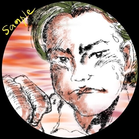 印象に残る自分の似顔絵アイコンをつくります ーー明るいイメージで、デジタルイラストを描きます イメージ7