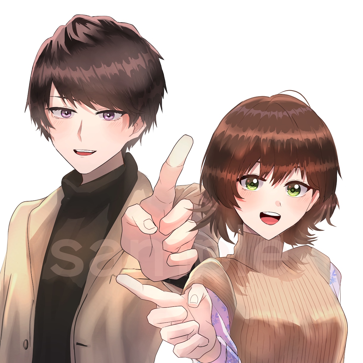美麗な似顔絵,キャラクターイラスト描きます 推しや大事な人の記念日、プレゼントに最適！ イメージ7