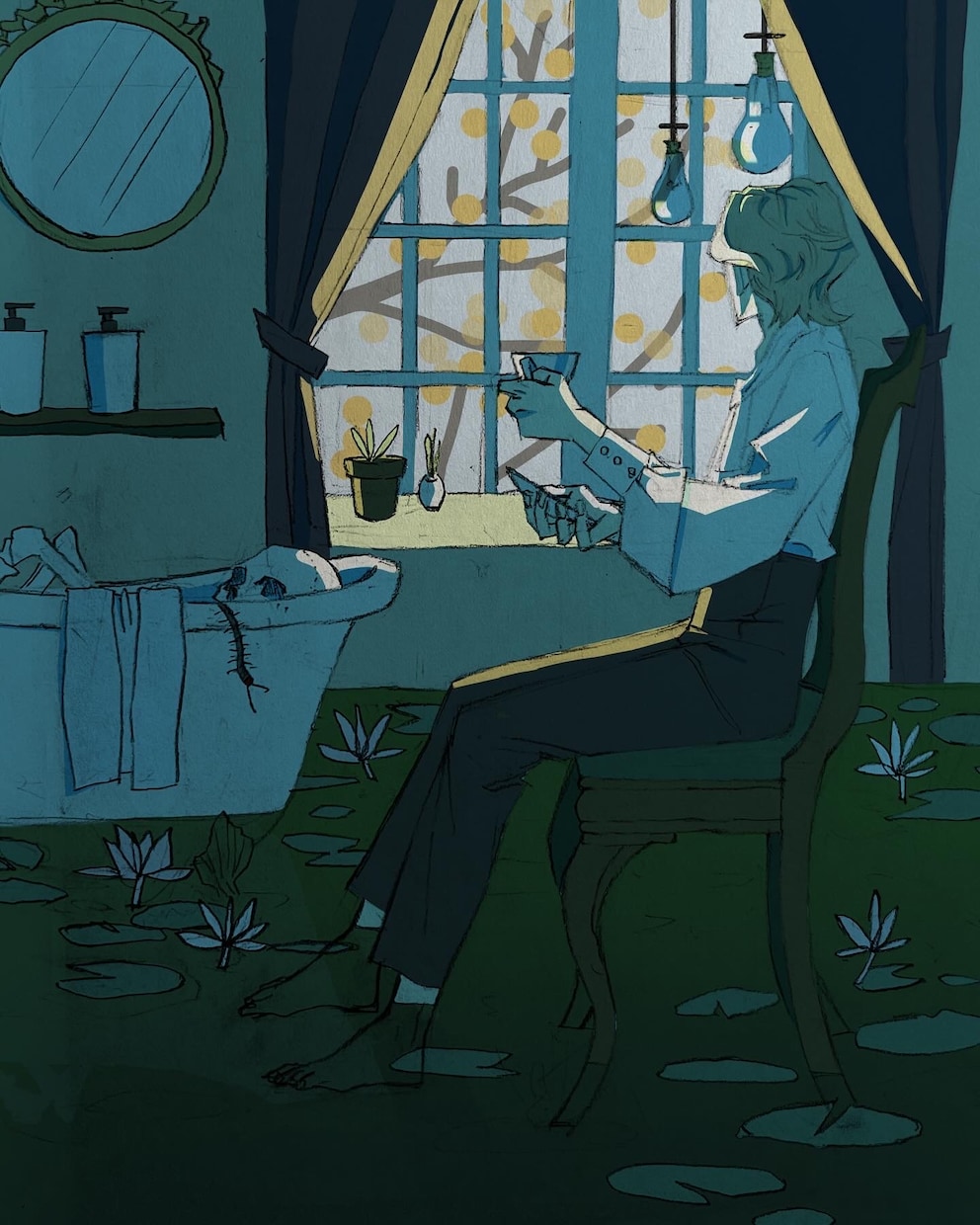 世界観のあるイラスト・一枚絵を制作します 「頭の中にある景色を、一枚の絵に。」 イメージ1