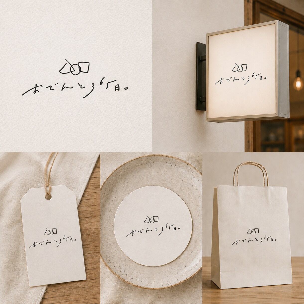 お店の世界観に寄り添う温かな手描きロゴ制作します 実績300件以上｜修正無制限｜印象に残るロゴ イメージ5