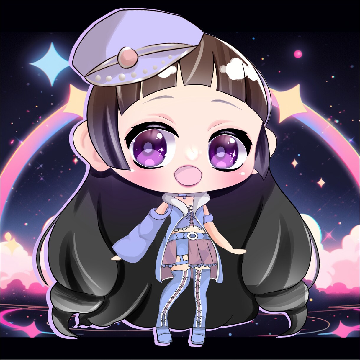 貴方のSDキャラを描きます。ミニキャラを描きます 可愛く描かせていただきます！お気軽にお問い合わせ下さいませ イメージ1