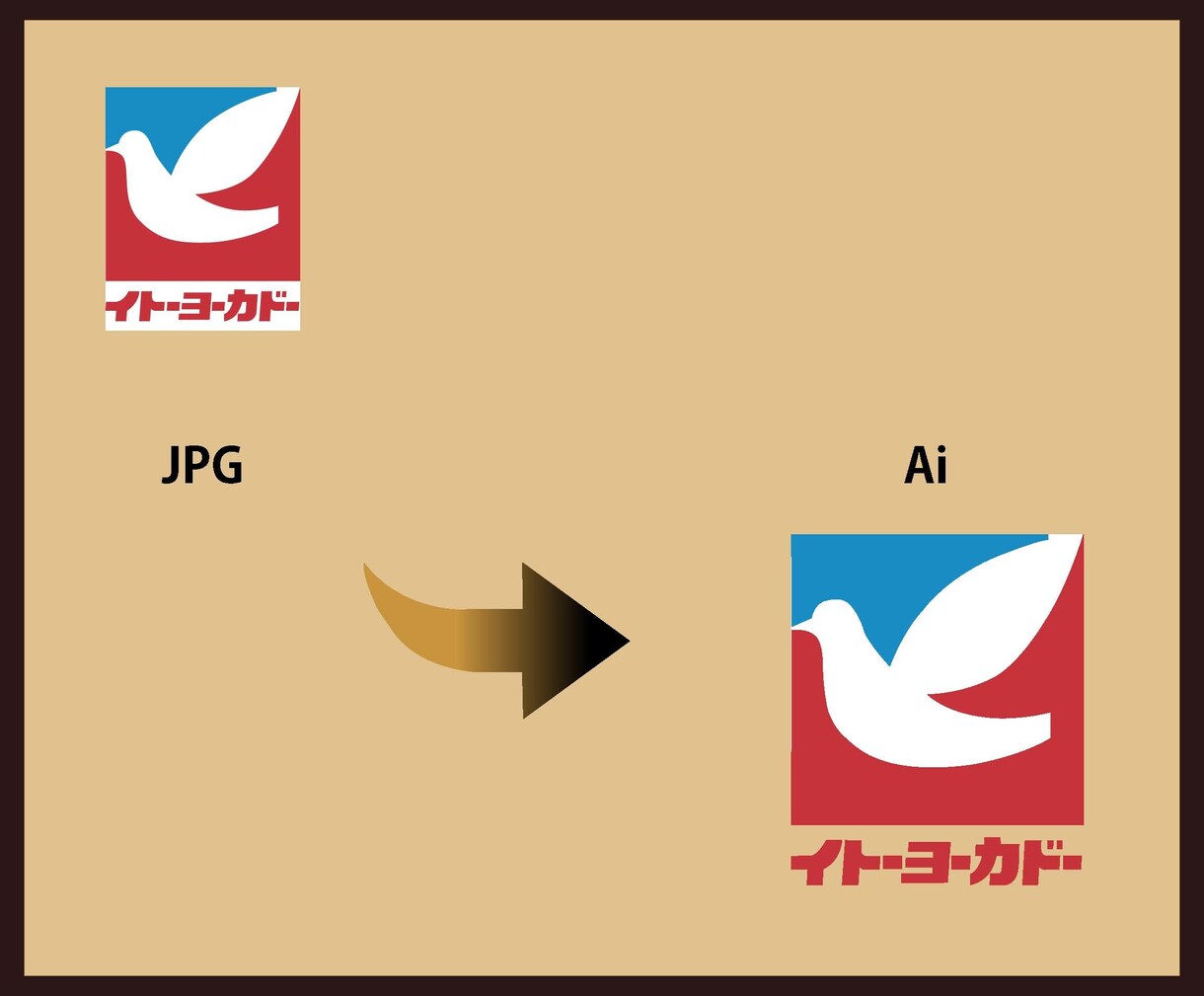 ロゴ・イラスト・画像・文字トレースします 安心してご利用頂けるよう迅速かつ親切、丁寧に作成いたします！ イメージ4