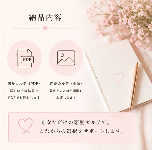 彼の気持ちが分からず苦しい恋愛を整理します 先着20名格安:愛されたいのではなく、尊重されたいのかも イメージ4