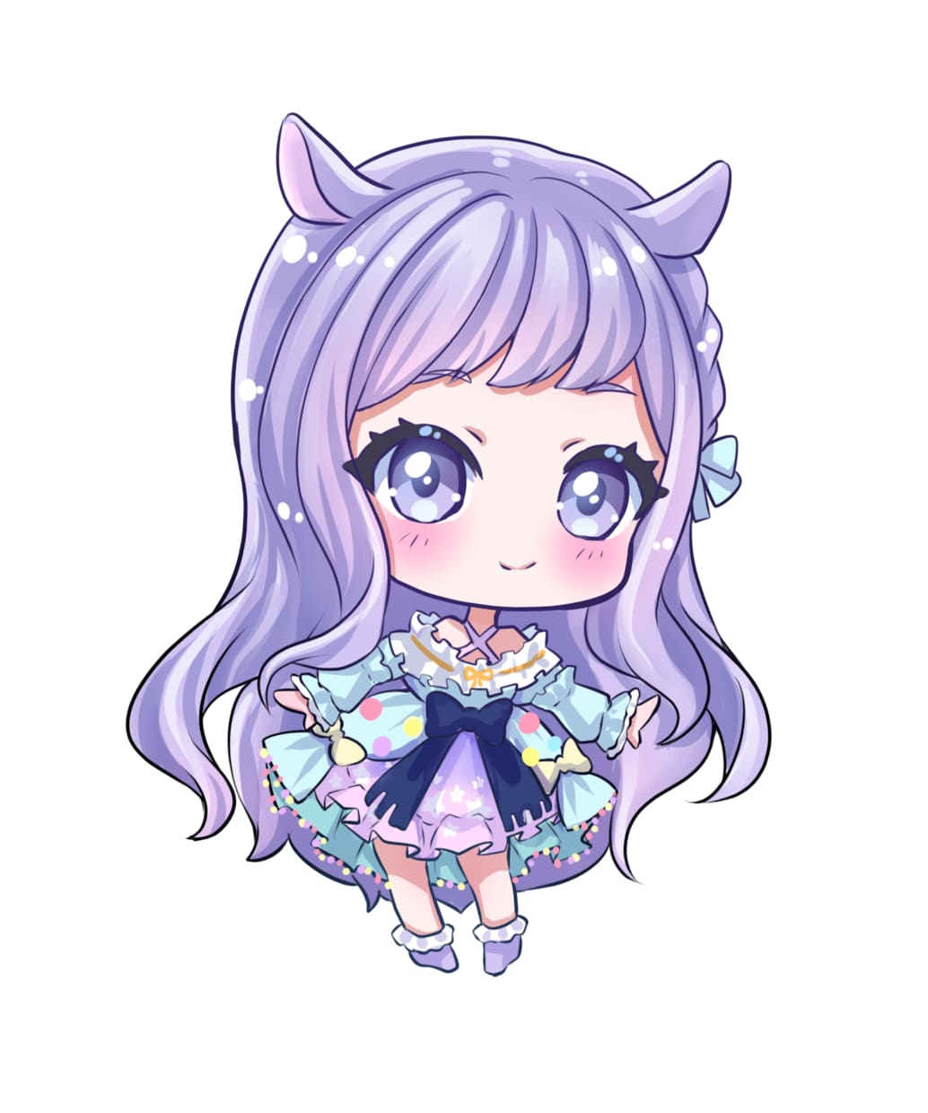 かわいい2頭身キャラを描きます デフォルメSDミニキャラ♡グッズやサムネなどに イメージ7