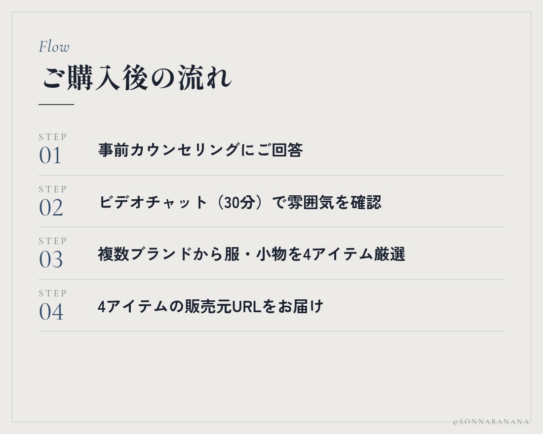 メンズ｜デートや婚活の勝負服を女性目線で提案します ビデオ相談30分で雰囲気を確認。“ここぞ”の日の1コーデ イメージ7