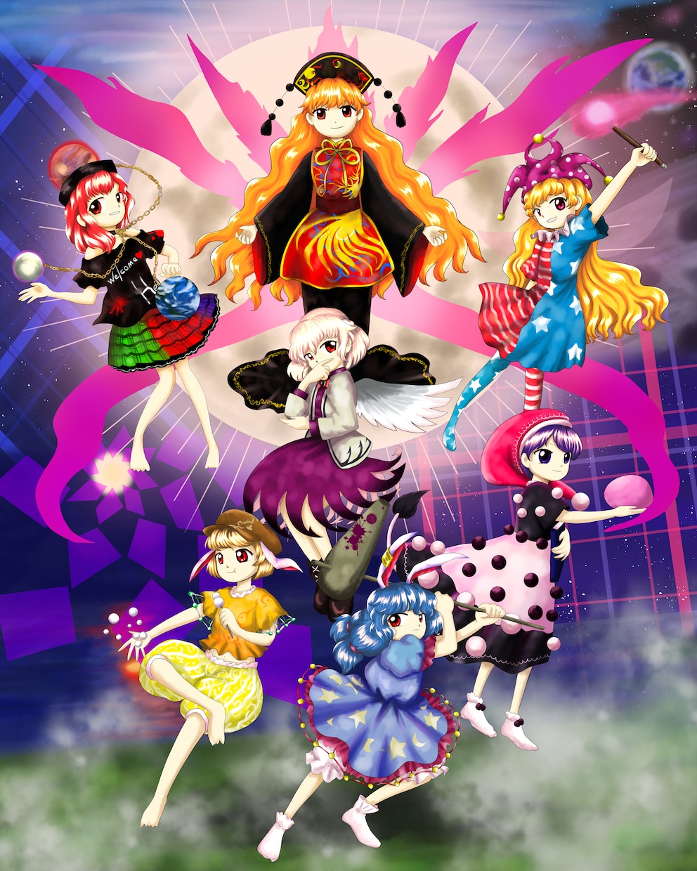 ZUN絵風描きます 東方の原作キャラだけでなく、あなたの創作キャラも描きます！ イメージ2