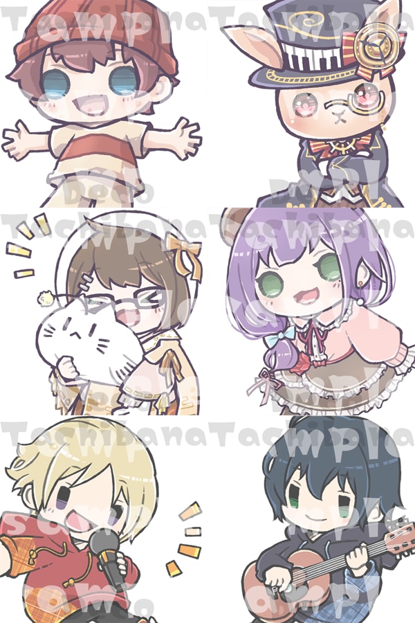 SDキャラのイラスト制作します 商用可◎動画や配信、SNS、グッズなど幅広くご使用頂けます イメージ6