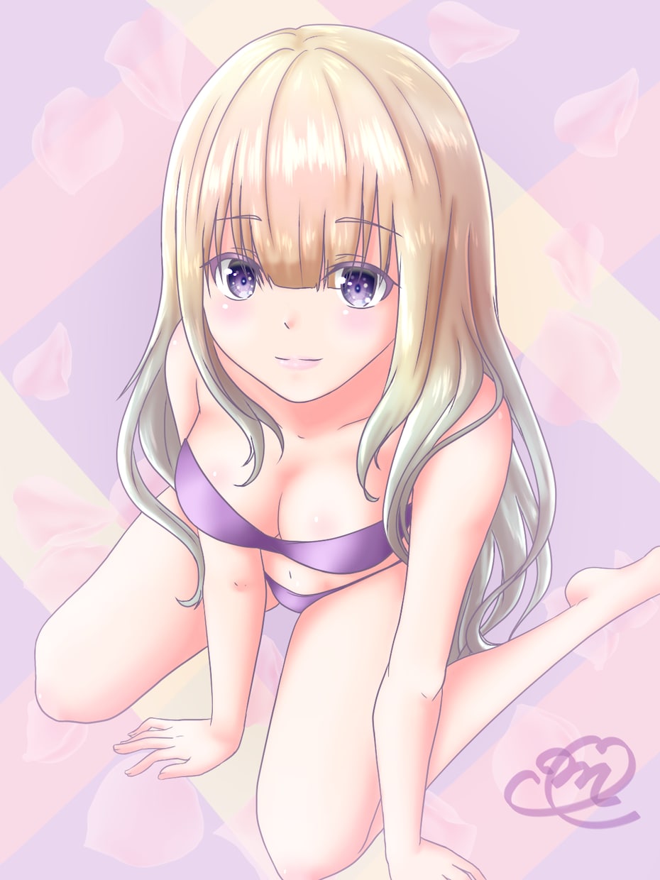 SNSアイコン用の女の子のイラスト作成いたします 希望のイメージで、アイコン用のイラストを作成します！ イメージ3