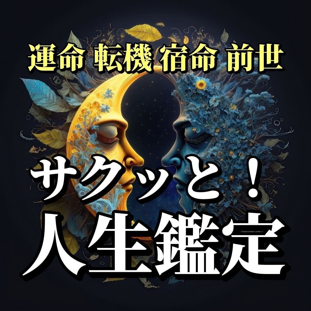 サクッと鑑定★鑑定書つき★あなたの人生占います スピード鑑定！迷っている方はサンプル鑑定文をチェック！ イメージ1