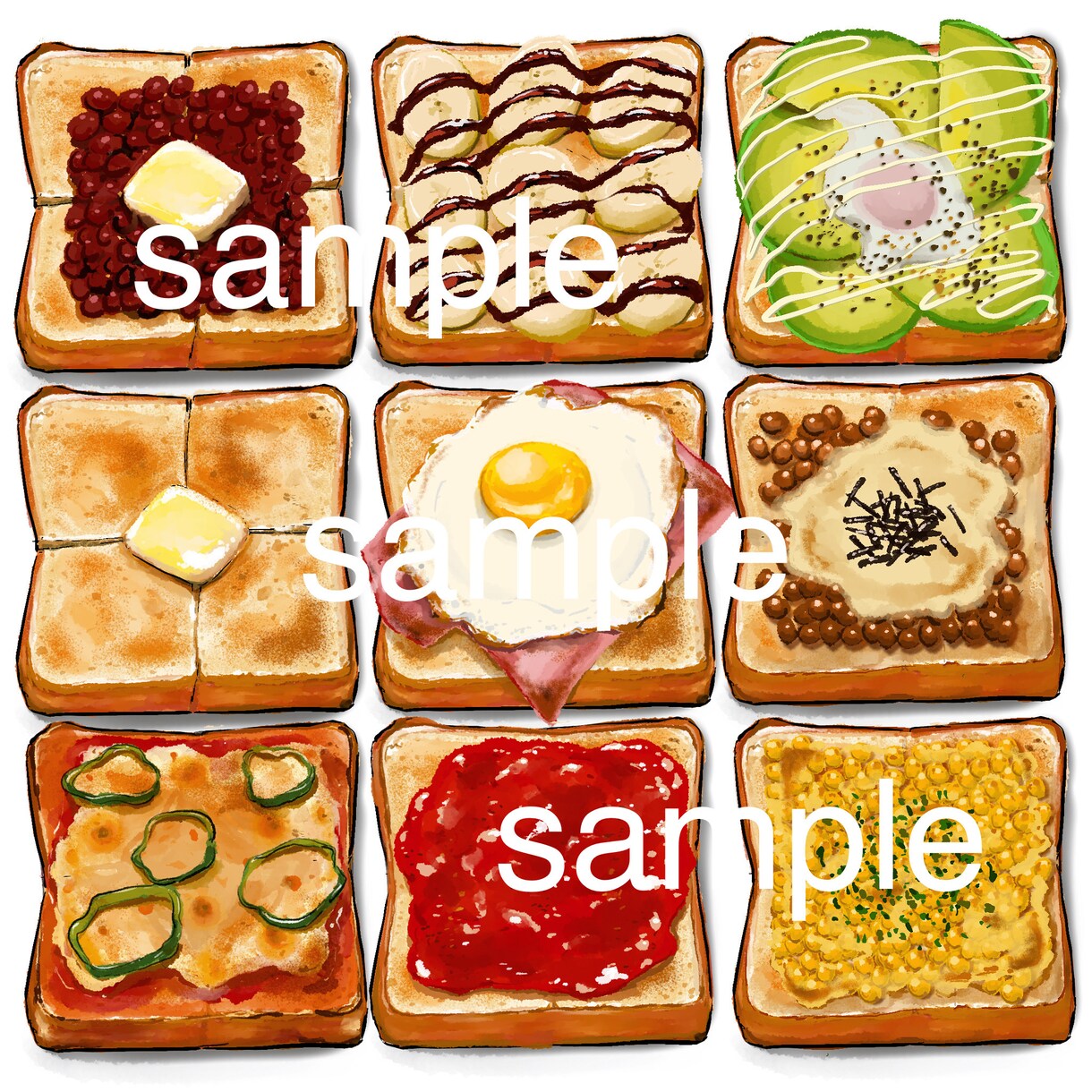 リアルな食べ物イラスト描きます サンプルのようなリアルなお弁当や食べ物商品お描きします！ イメージ8