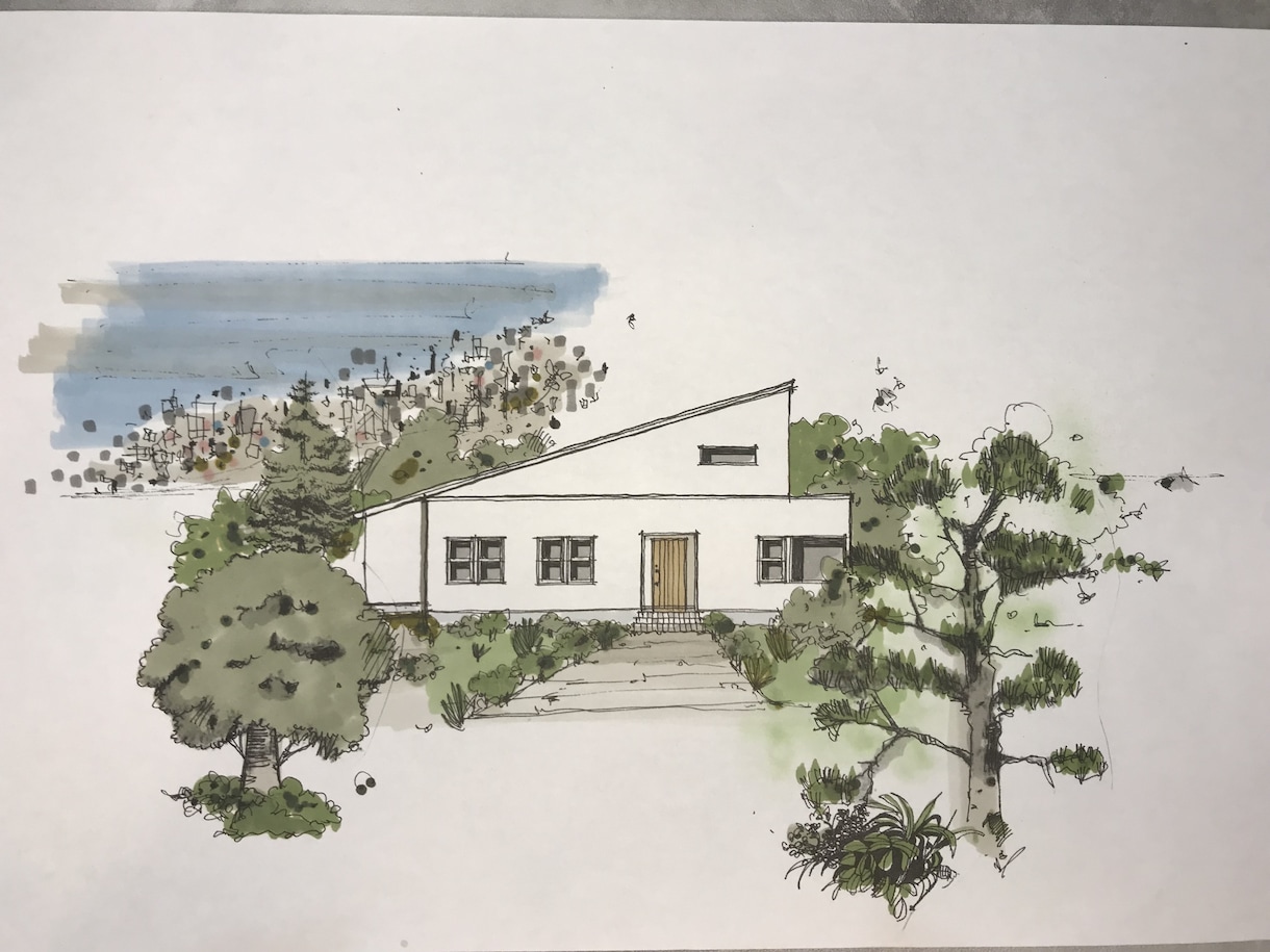 住宅のプロが間取りと外観図作成します ◆◆◆イメージが膨らむ手書きの図面でご提案☺◆◆◆ イメージ1