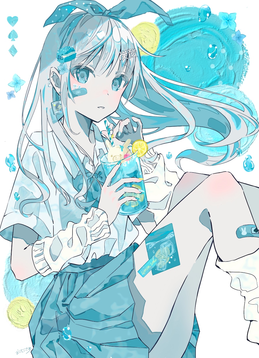 MVイラスト、サムネ描きます 青色が得意です！なんでもご相談ください イメージ9
